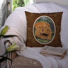 Load image into Gallery viewer, Dogue de Bordeaux Throw Pillow - 14x14 Decorative Pillow – Art for Your Home &amp; Patio