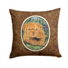 Load image into Gallery viewer, Dogue de Bordeaux Throw Pillow - 14x14 Decorative Pillow – Art for Your Home &amp; Patio