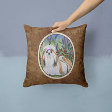Load image into Gallery viewer, Shih Tzu Throw Pillow - 14x14 Decorative Pillow – Art for Your Home &amp; Patio
