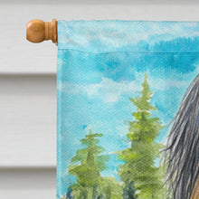 Load image into Gallery viewer, Briard Flag Canvas House Size