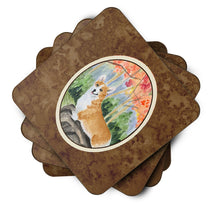 Load image into Gallery viewer, Corgi Coasters - Set of 4 Lightweight Foam, Absorbent Drink Coasters