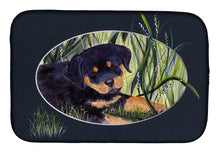 Load image into Gallery viewer, Rottweiler Dish Drying Mat – Absorbent, Artistic Kitchen Essentials SS8053DDM