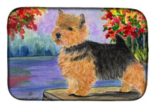 Load image into Gallery viewer, Norwich Terrier Dish Drying Mat – Absorbent, Artistic Kitchen Essentials SS8054DDM