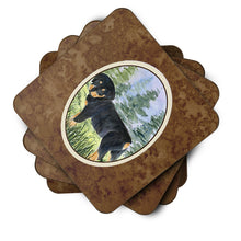 Load image into Gallery viewer, Rottweiler Coasters - Set of 4 Lightweight Foam, Absorbent Drink Coasters