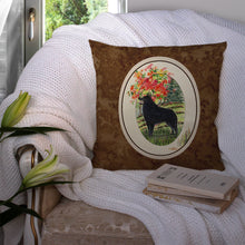 Load image into Gallery viewer, Schipperke Throw Pillow - 14x14 Decorative Pillow – Art for Your Home &amp; Patio SS8058PW1414