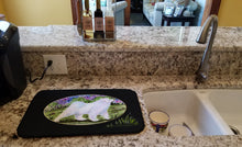 Load image into Gallery viewer, Samoyed Dish Drying Mat – Absorbent, Artistic Kitchen Essentials SS8059DDM