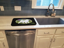 Load image into Gallery viewer, Samoyed Dish Drying Mat – Absorbent, Artistic Kitchen Essentials SS8059DDM