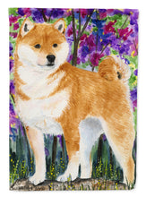 Load image into Gallery viewer, Shiba Inu Flag Canvas House Size