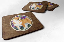 Load image into Gallery viewer, Shiba Inu Coasters - Set of 4 Lightweight Foam, Absorbent Drink Coasters