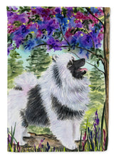Load image into Gallery viewer, Keeshond Flag Canvas House Size
