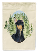 Load image into Gallery viewer, Doberman Flag Canvas House Size