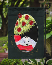 Load image into Gallery viewer, Christmas Tree with Maltese Garden Flag – Decorative Outdoor Yard Flag