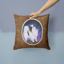 Load image into Gallery viewer, Japanese Chin Throw Pillow - 14x14 Decorative Pillow – Art for Your Home &amp; Patio