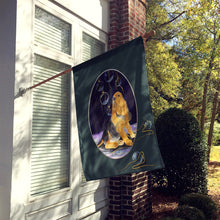 Load image into Gallery viewer, Bloodhound Flag Canvas House Size