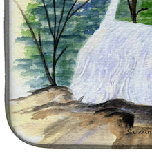 Load image into Gallery viewer, Sealyham Terrier Dish Drying Mat – Absorbent, Artistic Kitchen Essentials SS8104DDM