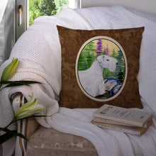 Load image into Gallery viewer, Sealyham Terrier Throw Pillow - 14x14 Decorative Pillow – Art for Your Home &amp; Patio
