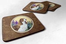 Load image into Gallery viewer, Springer Spaniel Coasters - Set of 4 Lightweight Foam, Absorbent Drink Coasters