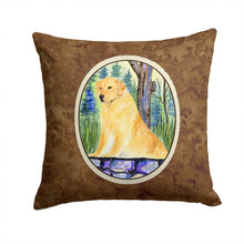 Load image into Gallery viewer, Golden Retriever Throw Pillow - 14x14 Decorative Pillow – Art for Your Home &amp; Patio