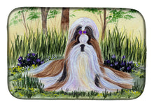 Load image into Gallery viewer, Shih Tzu Dish Drying Mat – Absorbent, Artistic Kitchen Essentials SS8112DDM