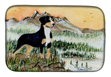 Load image into Gallery viewer, Entlebucher Mountain Dog Dish Drying Mat – Absorbent, Artistic Kitchen Essentials SS8119DDM