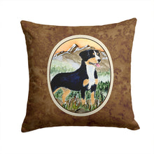 Load image into Gallery viewer, Entlebucher Mountain Dog Throw Pillow - 14x14 Decorative Pillow – Art for Your Home &amp; Patio