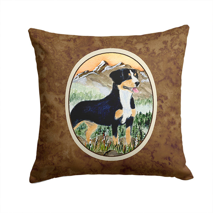 Entlebucher Mountain Dog Throw Pillow - 14x14 Decorative Pillow – Art for Your Home & Patio