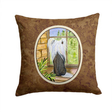 Load image into Gallery viewer, Chinese Crested Throw Pillow - 14x14 Decorative Pillow – Art for Your Home &amp; Patio