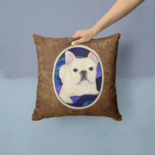 Load image into Gallery viewer, French Bulldog Throw Pillow - 14x14 Decorative Pillow – Art for Your Home &amp; Patio