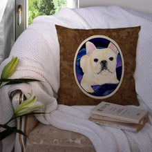 Load image into Gallery viewer, French Bulldog Throw Pillow - 14x14 Decorative Pillow – Art for Your Home &amp; Patio