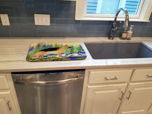 Load image into Gallery viewer, German Shepherd Dish Drying Mat – Absorbent, Artistic Kitchen Essentials SS8129DDM