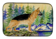 Load image into Gallery viewer, German Shepherd Dish Drying Mat – Absorbent, Artistic Kitchen Essentials SS8129DDM