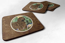 Load image into Gallery viewer, Field Spaniel Coasters - Set of 4 Lightweight Foam, Absorbent Drink Coasters