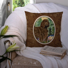 Load image into Gallery viewer, Field Spaniel Throw Pillow - 14x14 Decorative Pillow – Art for Your Home &amp; Patio