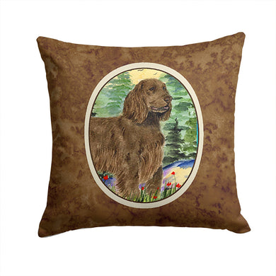 Field Spaniel Throw Pillow - 14x14 Decorative Pillow – Art for Your Home & Patio