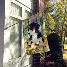 Load image into Gallery viewer, Entlebucher Mountain Dog Flag Canvas House Size