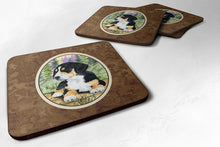 Load image into Gallery viewer, Entlebucher Mountain Dog Coasters - Set of 4 Lightweight Foam, Absorbent Drink Coasters