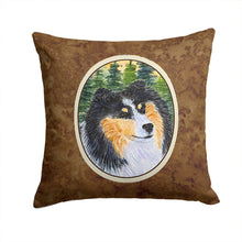 Load image into Gallery viewer, Sheltie Throw Pillow - 14x14 Decorative Pillow – Art for Your Home &amp; Patio