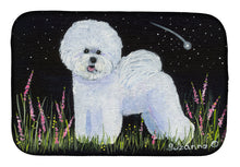 Load image into Gallery viewer, Bichon Frise Dish Drying Mat – Absorbent, Artistic Kitchen Essentials SS8143DDM