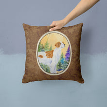 Load image into Gallery viewer, Setter Throw Pillow - 14x14 Decorative Pillow – Art for Your Home &amp; Patio