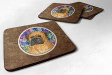 Load image into Gallery viewer, Bullmastiff Coasters - Set of 4 Lightweight Foam, Absorbent Drink Coasters