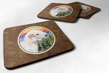 Load image into Gallery viewer, Bedlington Terrier Coasters - Set of 4 Lightweight Foam, Absorbent Drink Coasters