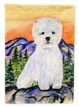 Load image into Gallery viewer, Westie Flag Canvas House Size