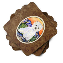 Load image into Gallery viewer, Westie Coasters - Set of 4 Lightweight Foam, Absorbent Drink Coasters