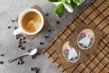Load image into Gallery viewer, Westie Coasters - Set of 4 Lightweight Foam, Absorbent Drink Coasters