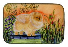 Load image into Gallery viewer, Pomeranian Dish Drying Mat – Absorbent, Artistic Kitchen Essentials SS8161DDM