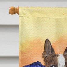 Load image into Gallery viewer, Boston Terrier Flag Canvas House Size