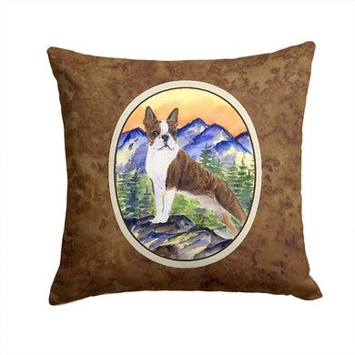Boston Terrier Throw Pillow - 14x14 Decorative Pillow – Art for Your Home & Patio