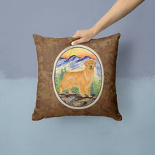 Load image into Gallery viewer, Golden Retriever Throw Pillow - 14x14 Decorative Pillow – Art for Your Home &amp; Patio
