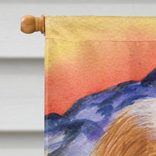 Load image into Gallery viewer, Cavalier Spaniel Flag Canvas House Size