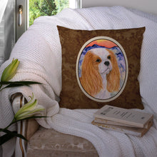 Load image into Gallery viewer, Cavalier Spaniel Throw Pillow - 14x14 Decorative Pillow – Art for Your Home &amp; Patio